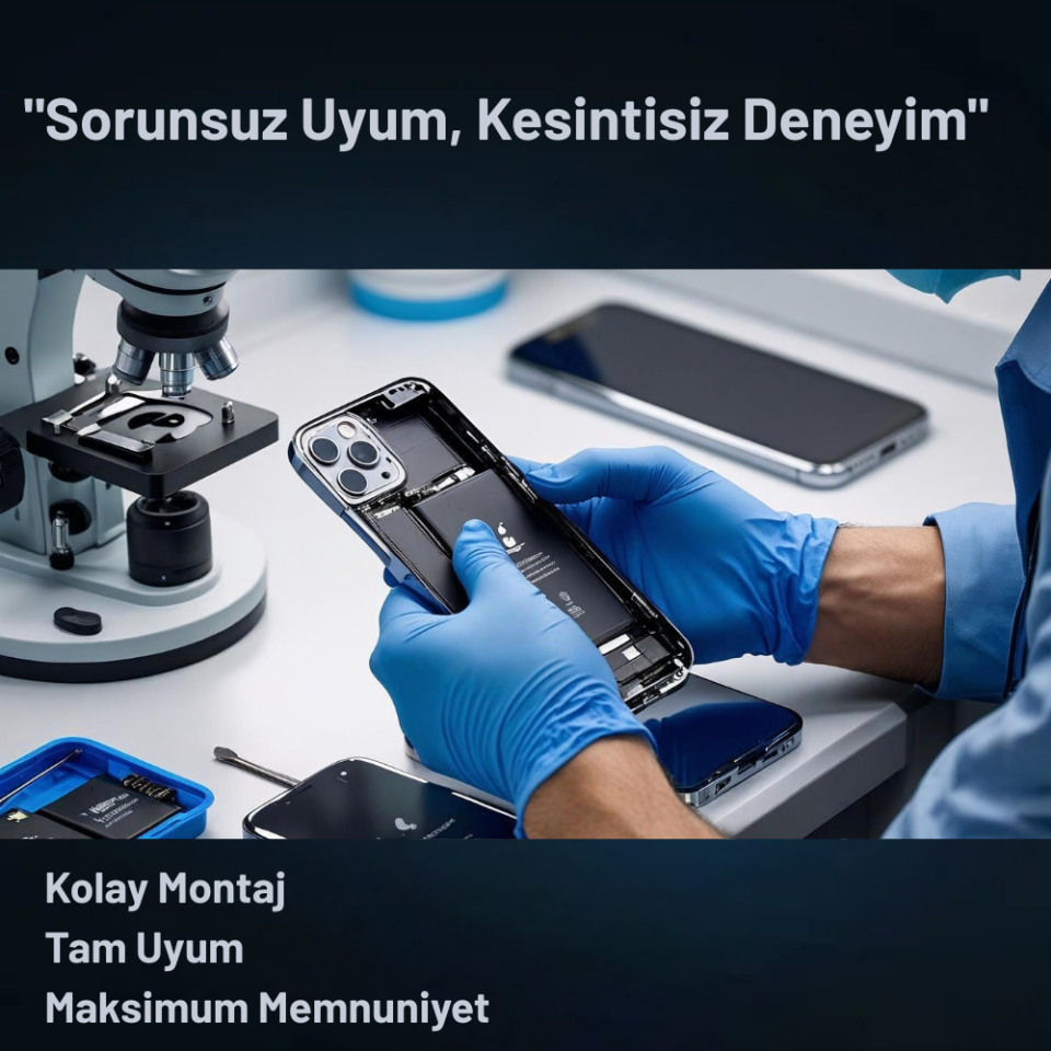 Apple iPhone 13 Pro Max 4750mAh Yüksek Kapasiteli Batarya