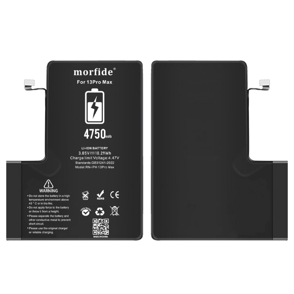 Apple iPhone 13 Pro Max 4750mAh Yüksek Kapasiteli Batarya