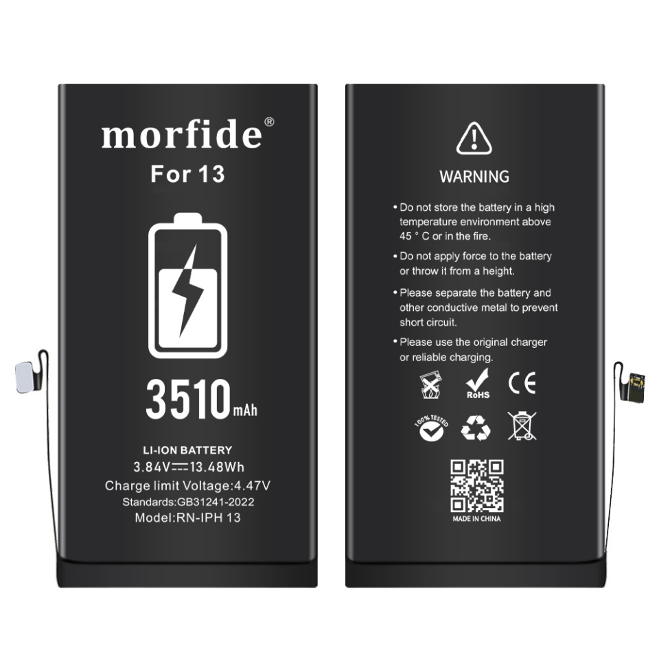 Apple iPhone 13 3510mAh Yüksek Kapasiteli Batarya