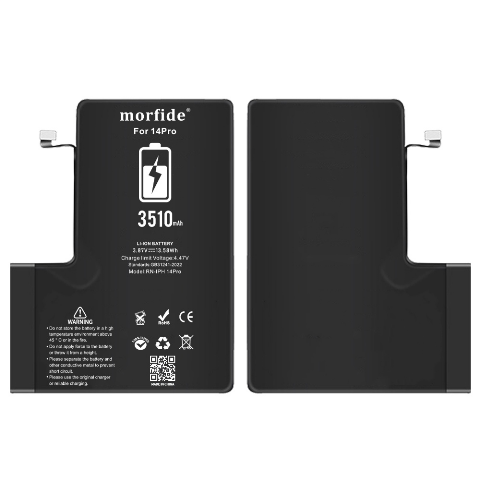 Apple iPhone 14 Pro 3510mAh Yüksek Kapasiteli Batarya