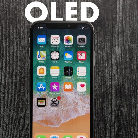 iphone X oled lcd