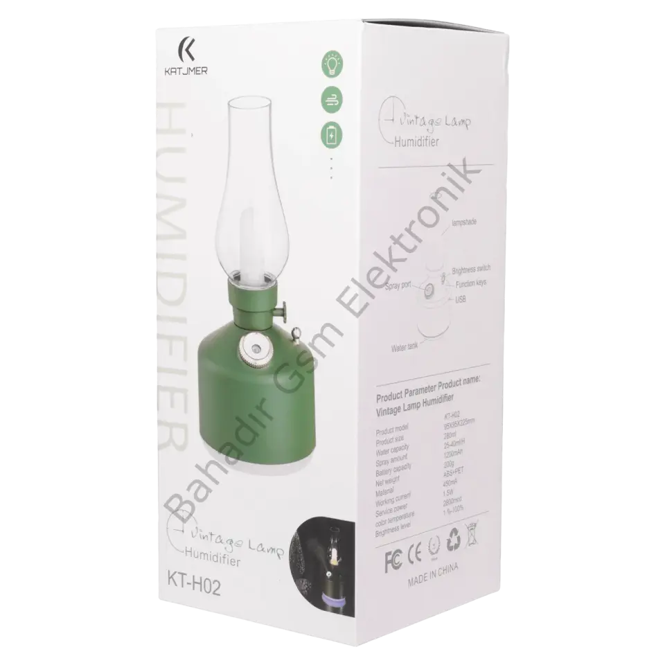 KATJMER KT-H02 NEMLENDİRİCİ