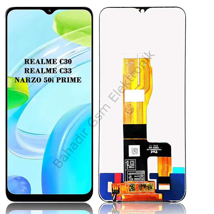 REALME C30 / C30F / C30S LCD (RMX3581, RMX3623) - C33 RMX 3624 - NARZO 50İ PRİME LCD