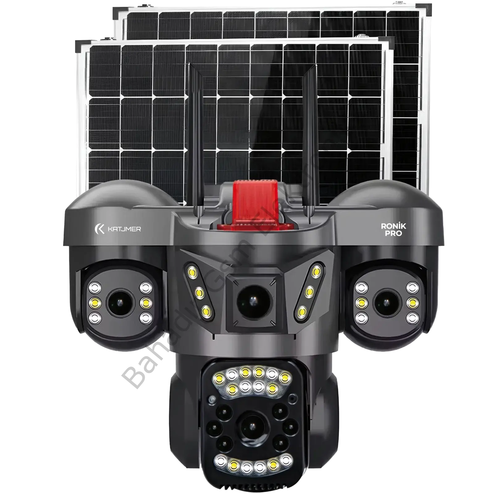 KATJMER RONİK PRO CAMRNK-002 GÜVENLİK KAMERASI GÜNEŞ PANELLİ SİM KARTLI