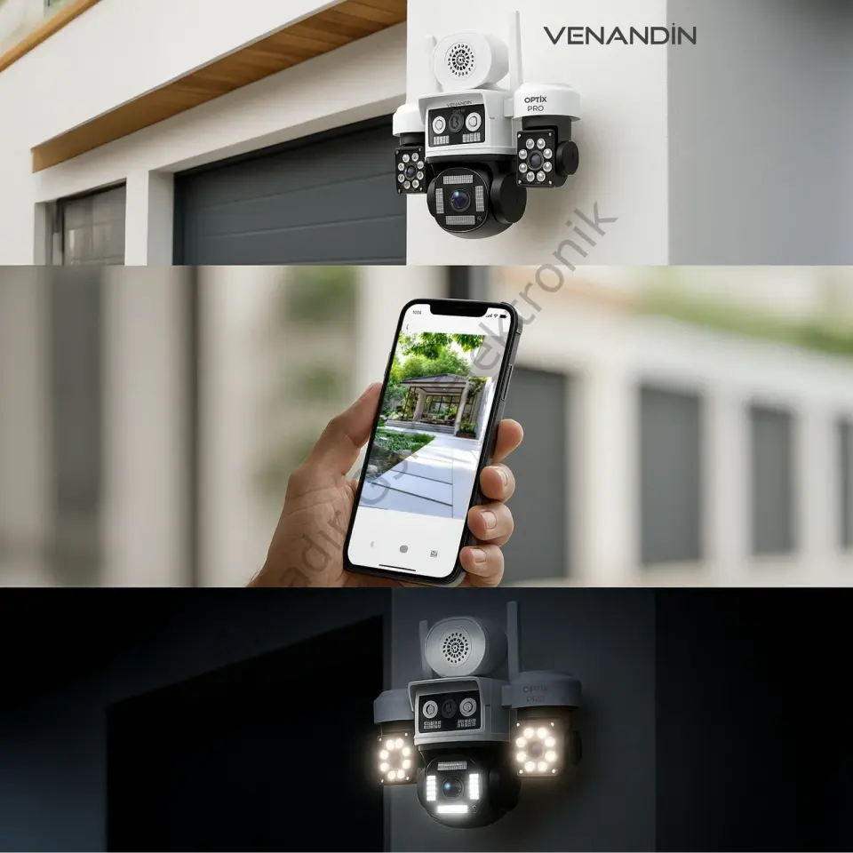 VENANDİN OPTİX PRO CAMPTX-002 GÜVENLİK KAMERASI