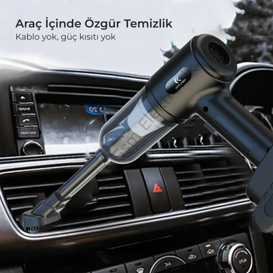 KATJMER VCTRX-001 Tornix Araç Tipi Süpürge