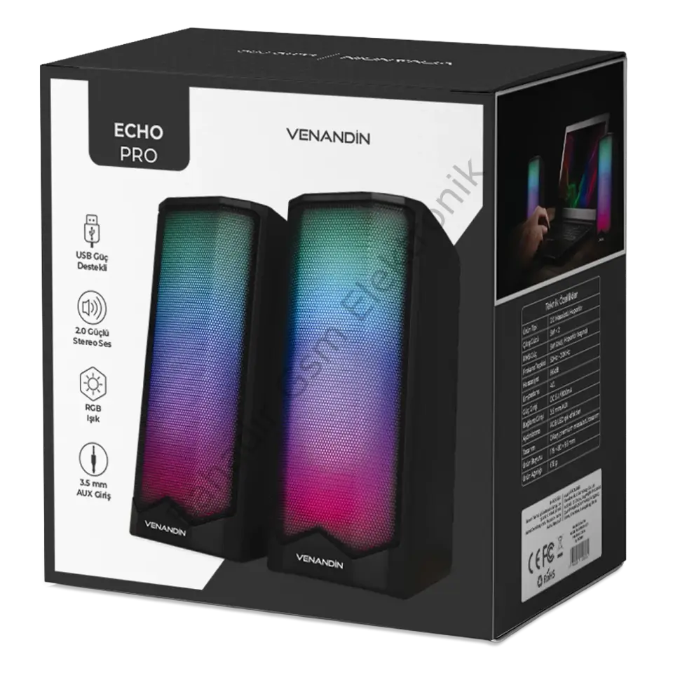 VENANDİN SPECH-002 ECHO PRO BİLGİSAYAR HOPARLÖRÜ