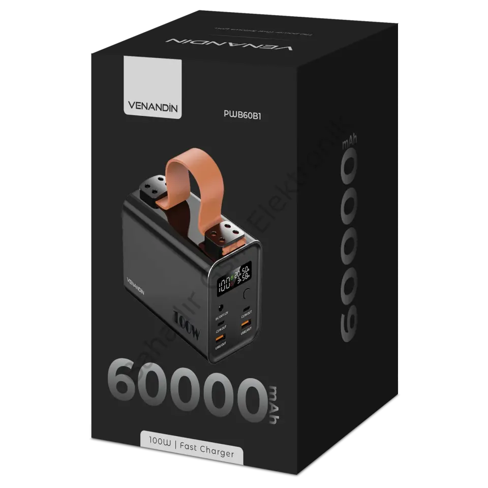 VENANDİN PWB60B1 100W 60,000MAH POWERBANK