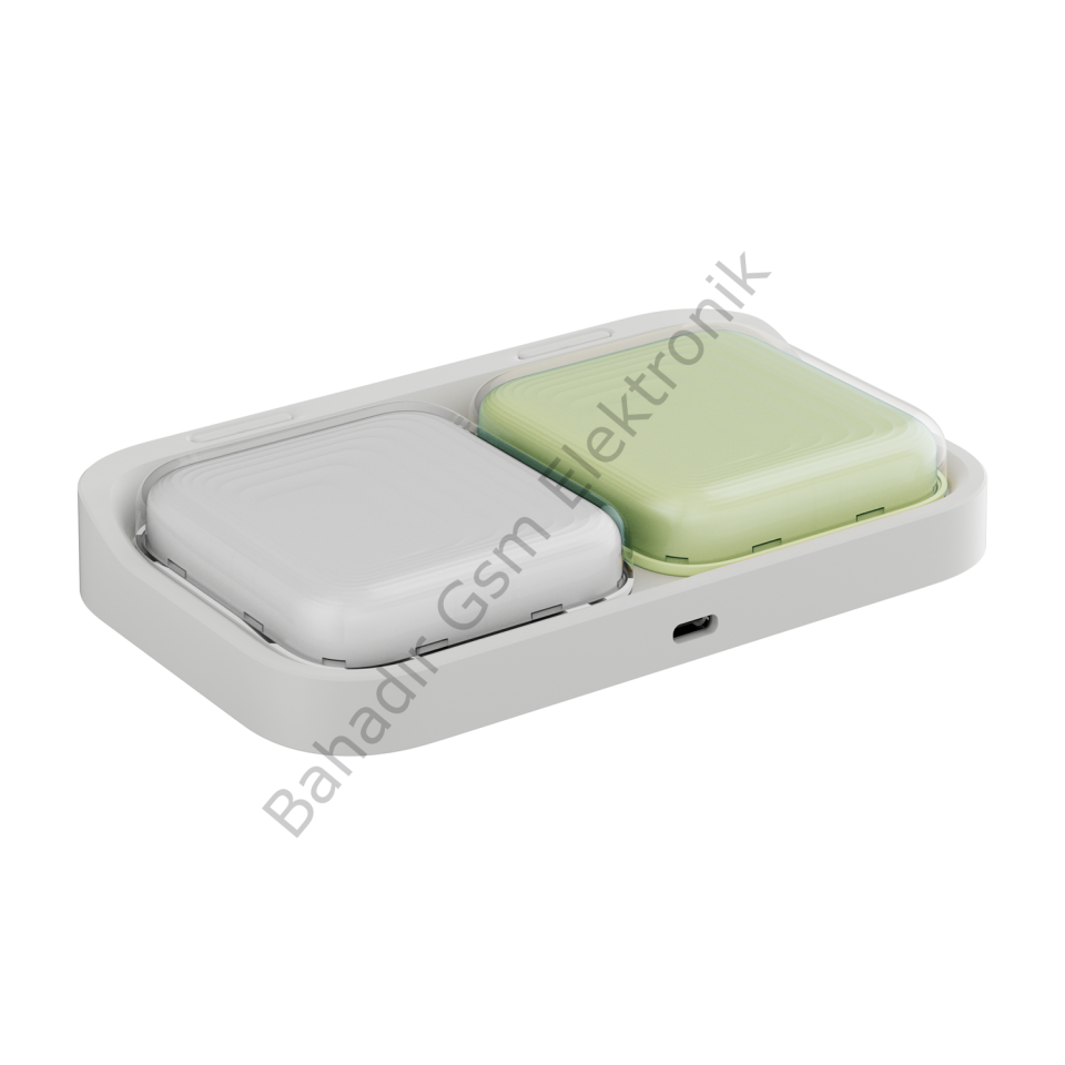 10.000 MAH 4İN1 İKİZ ŞARJ İSTASYONLU 37.5W MAGSAFE POWERBANK
