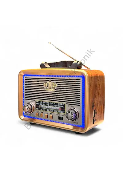 Everton Rt-681 / Solar Güneş Enerjili / Nostalji Bluetooth/USB/Sd/ Radyo Mp3