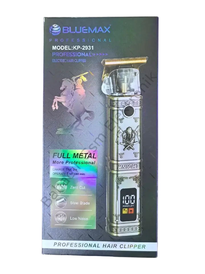 Bluemax KP-2931 Dijital Lcd Ekran T Bıçak Tıraş Makinesi