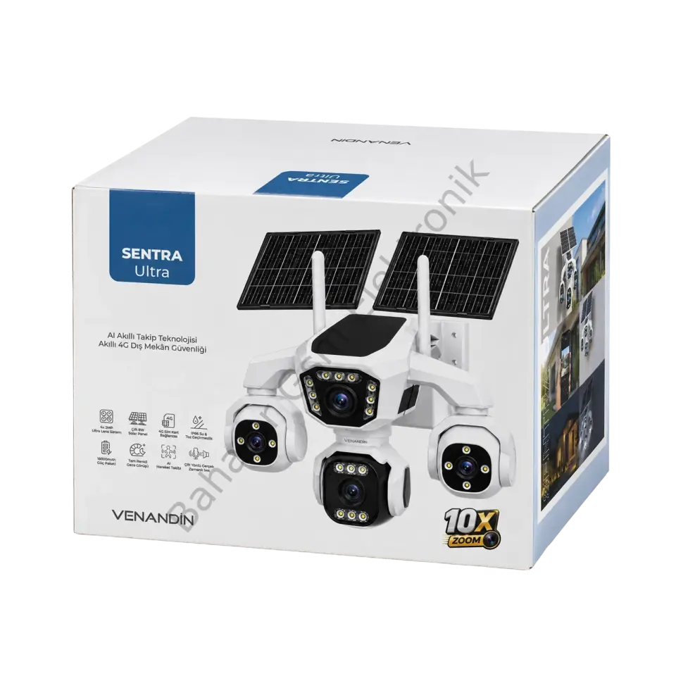 VENANDİN CAMSNTR-003 SENTRA ULTRA 4G GÜVENLİK KAMERASI
