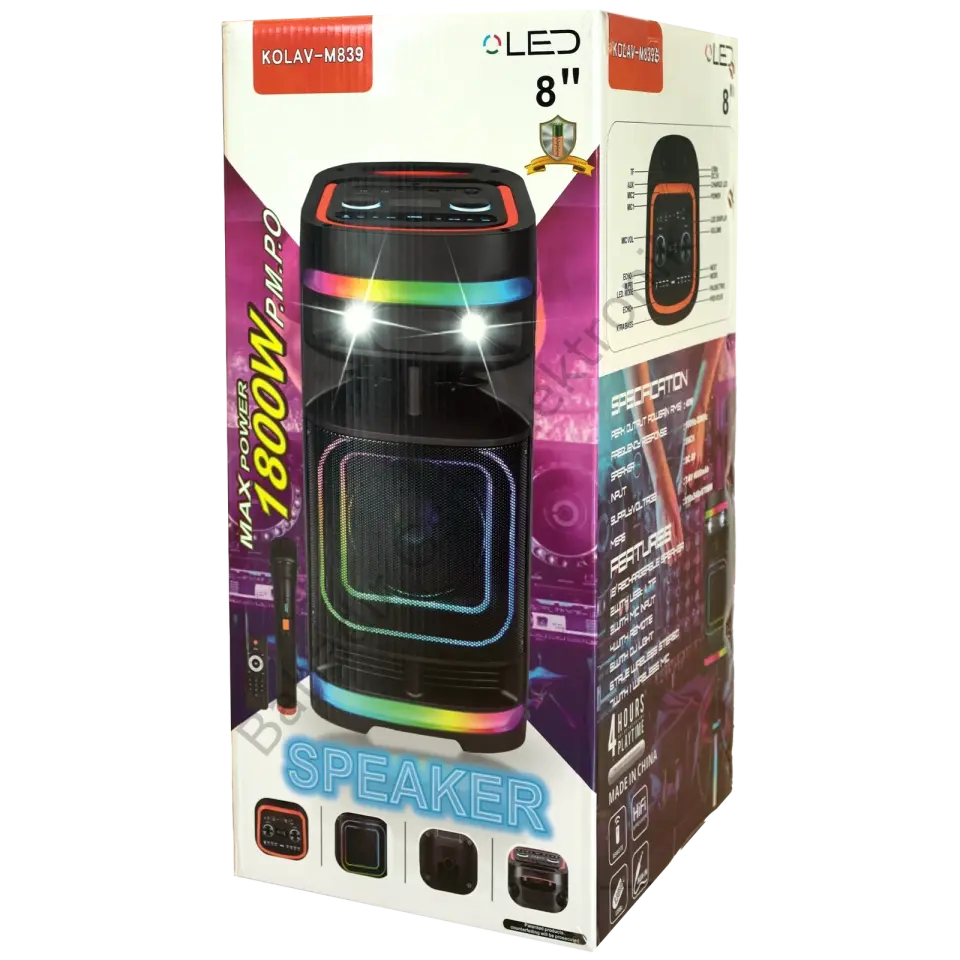 KOLAV M839 Bluetooth Speaker