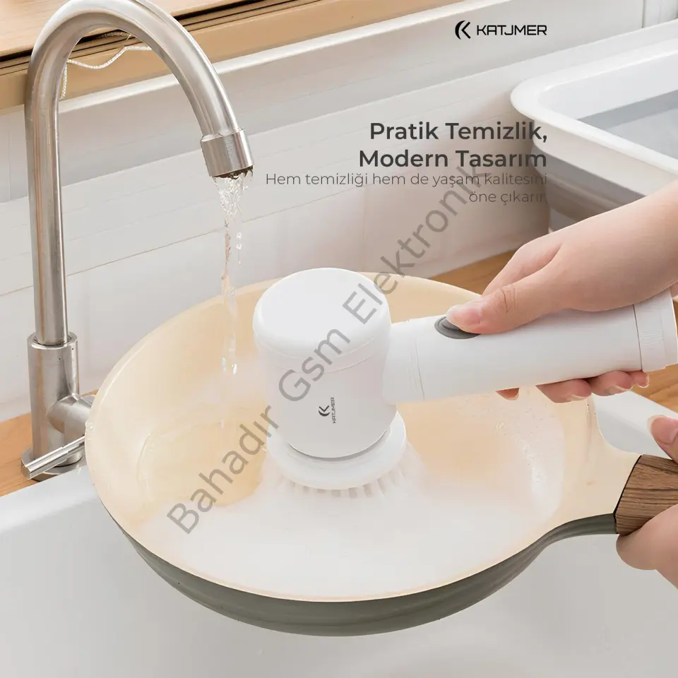 KATJMER KJ/CL-001 Cleonix Elektrikli Temizlik Fırçası