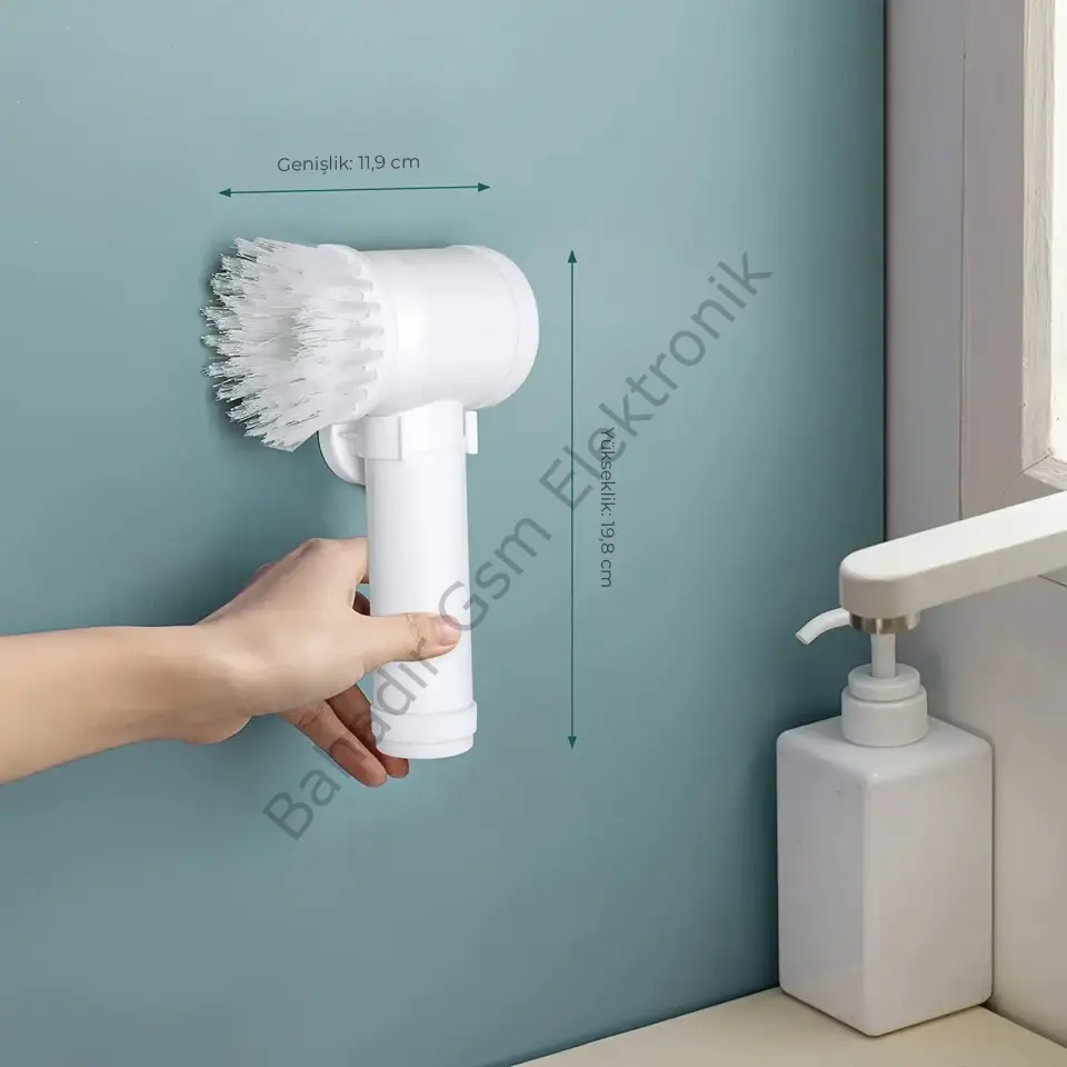 KATJMER KJ/CL-001 Cleonix Elektrikli Temizlik Fırçası