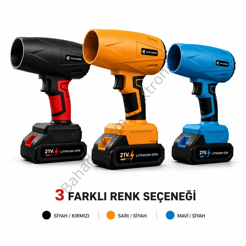 KATJMER KJ/TX-001 TURBO X TAŞINABİLİR TURBO HAVA ÜFLEYİCİ