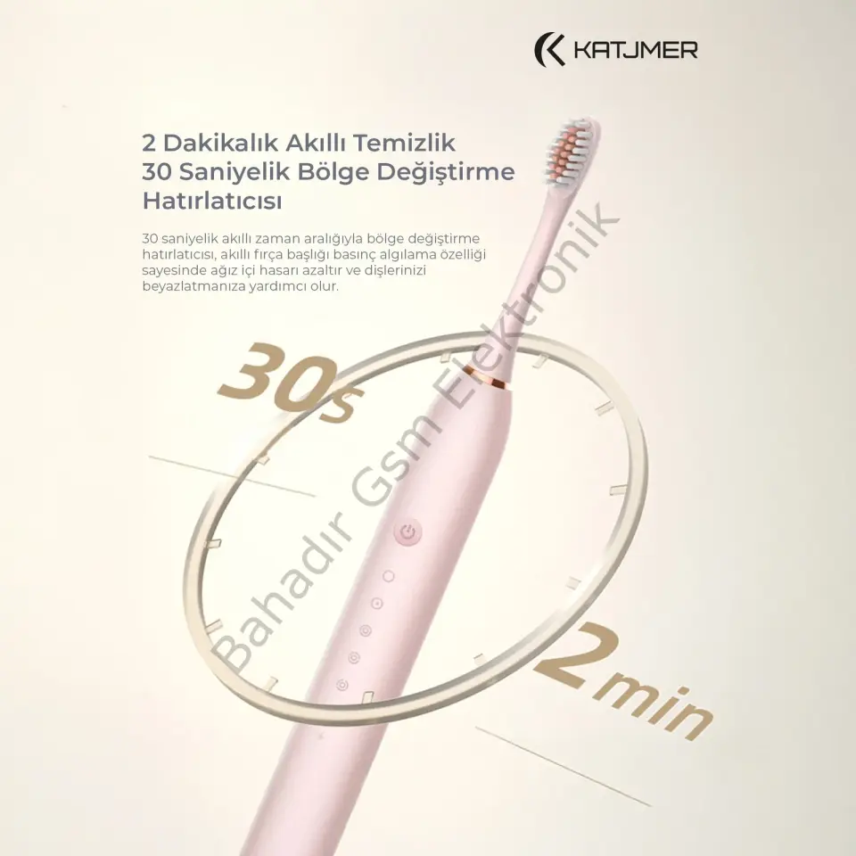 KATJMER KJ/DR-001 X-3 Dentora Elektrikli Diş Fırçası