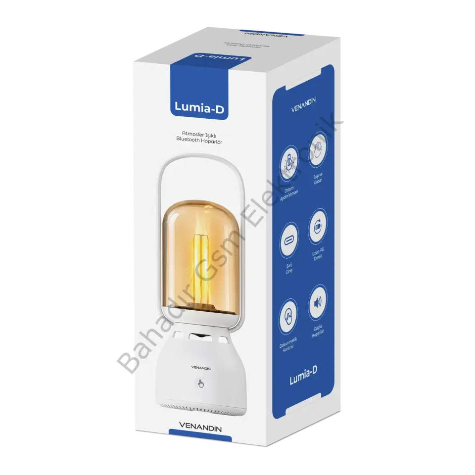 VENANDİN Z15-D LUMİA-D LED LIGHT BLUETOOTH SPEAKER