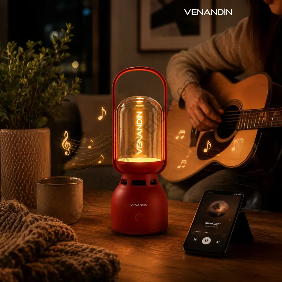 VENANDİN Z15-V LUMİA-V LED LIGHT BLUETOOTH SPEAKER