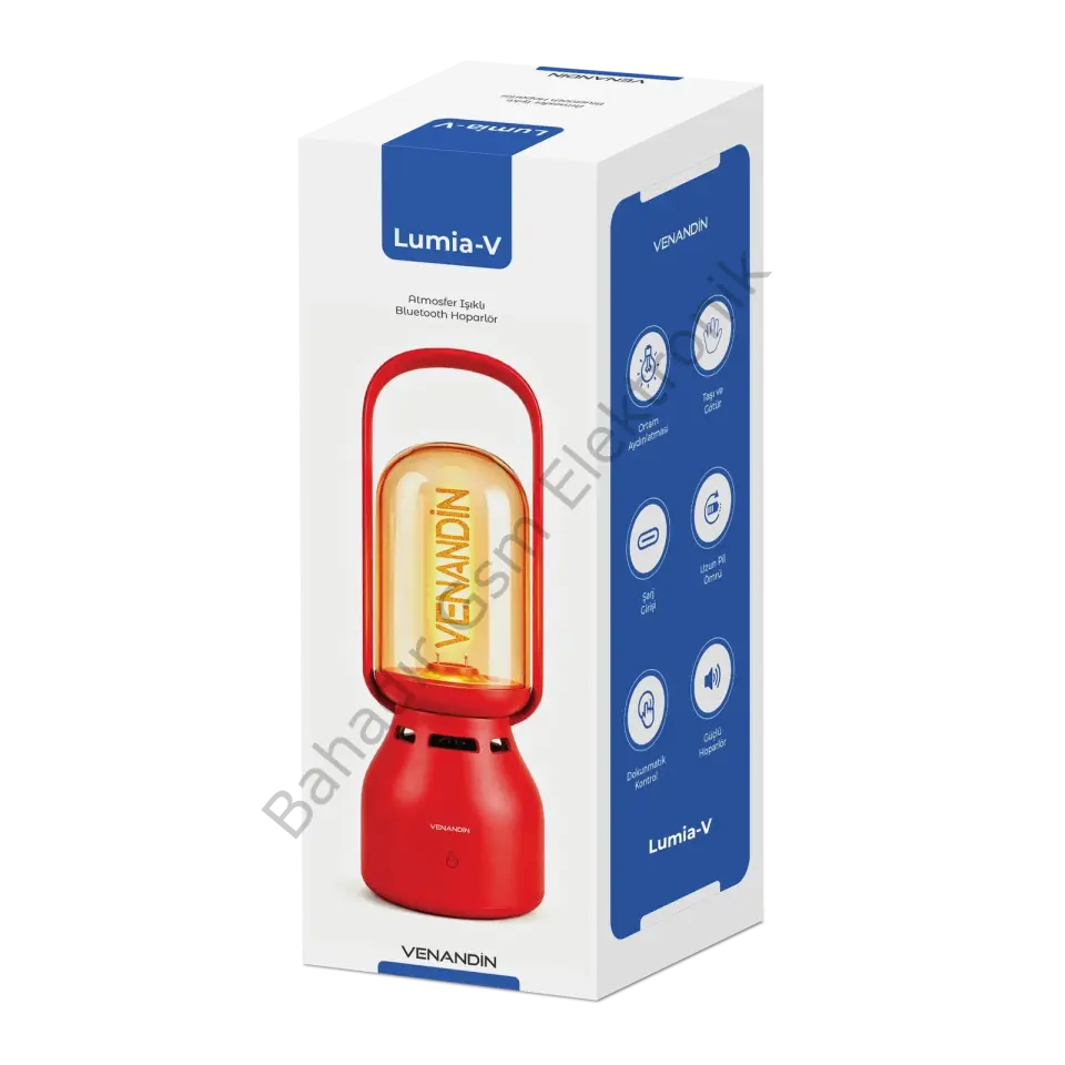 VENANDİN Z15-V LUMİA-V LED LIGHT BLUETOOTH SPEAKER