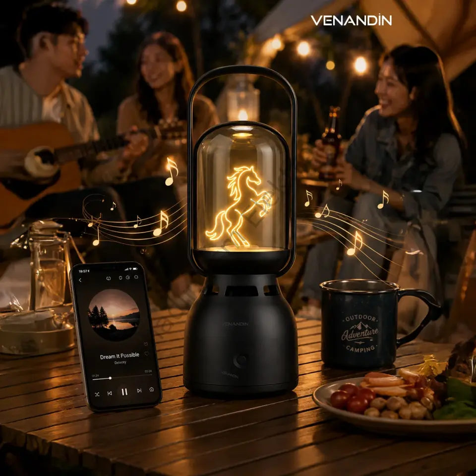 VENANDİN Z15-M LUMİA-M LED LIGHT BLUETOOTH SPEAKER